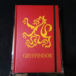 Wizarding World Harry Potter Gryffindor Red Journal Universal Studios Notebook